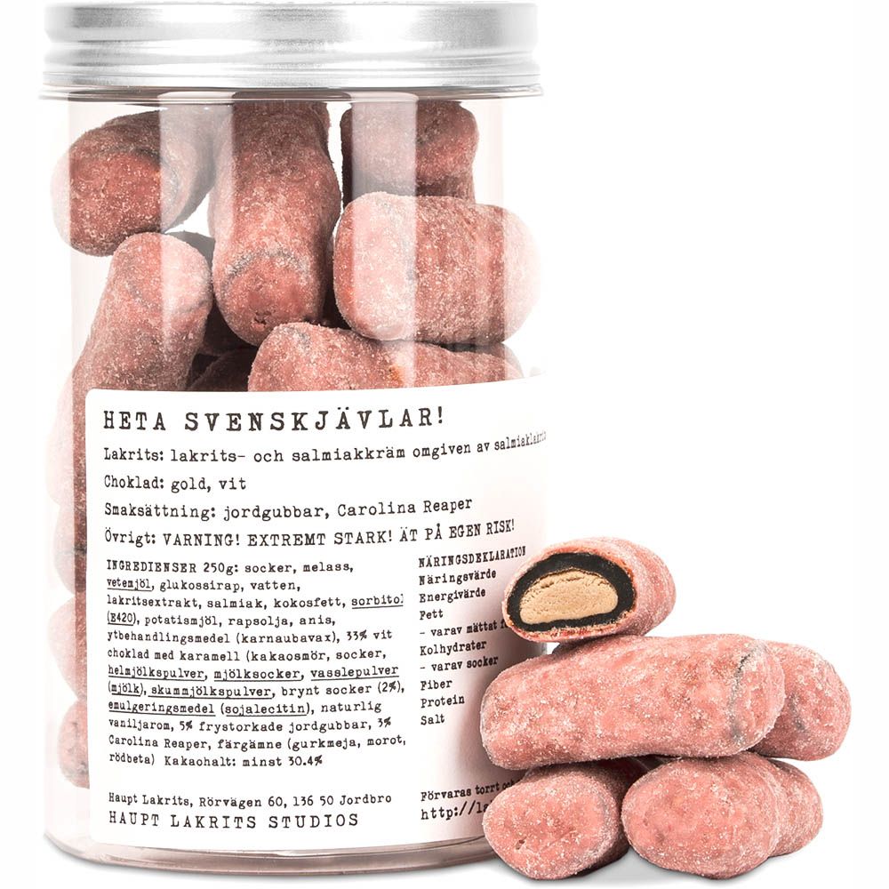 Haupt lakrits - Heta Svenskjävlar
