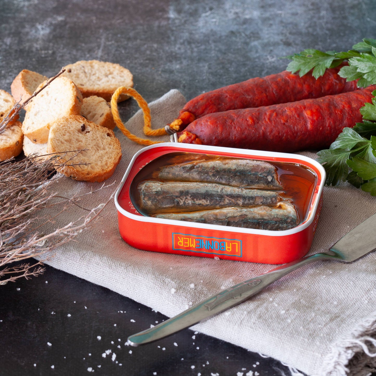 Ferrigno - Sardines Ă la Camarguaise (Chorizo) | 115 g