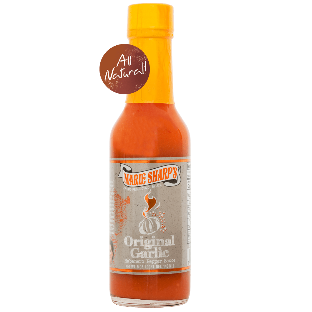 Marie Sharp's Original Garlic Habanero Pepper Sauce 148ml