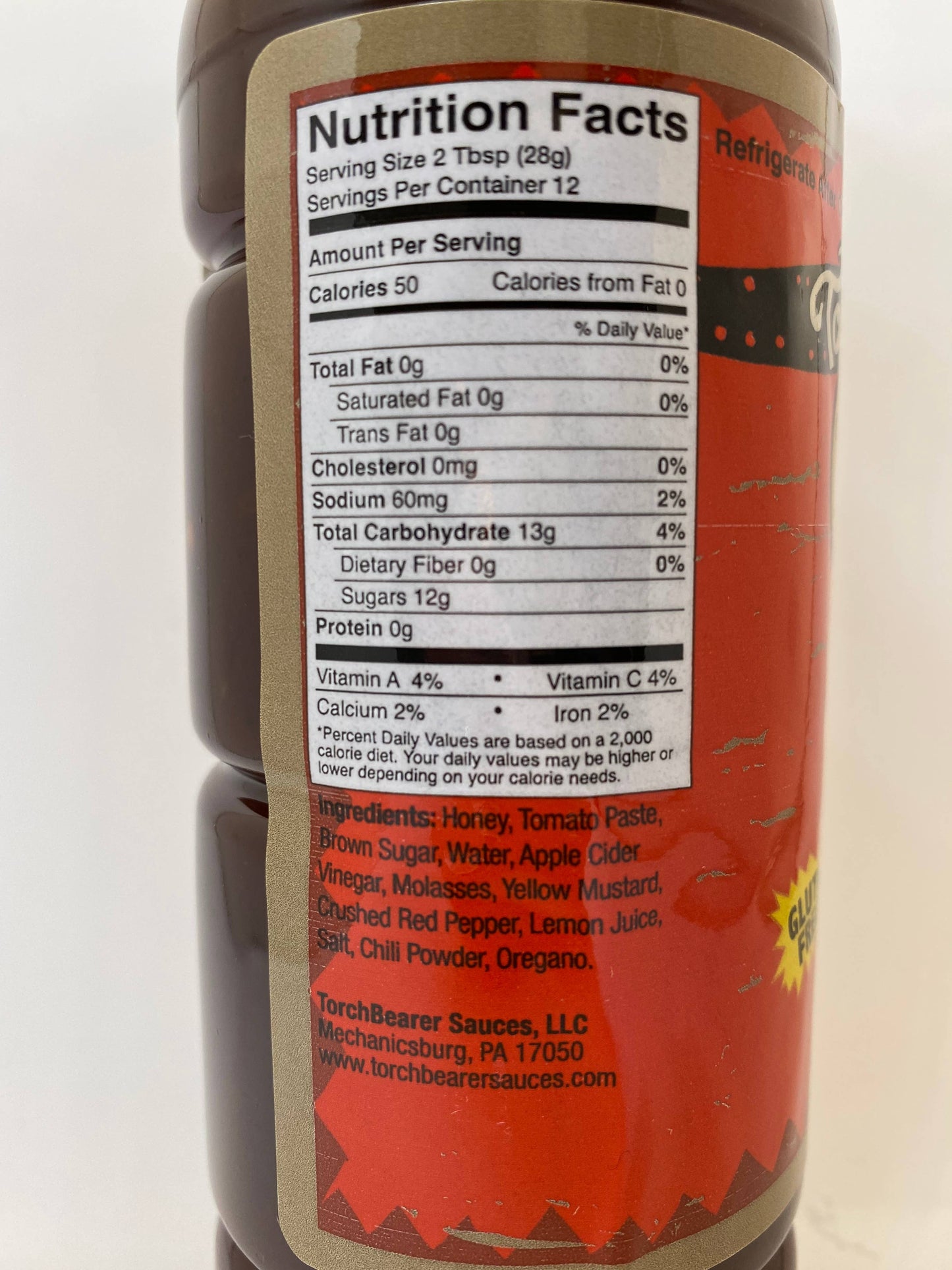 Torchbearer Sauces - Honey Barbeque Sauce | 340 g