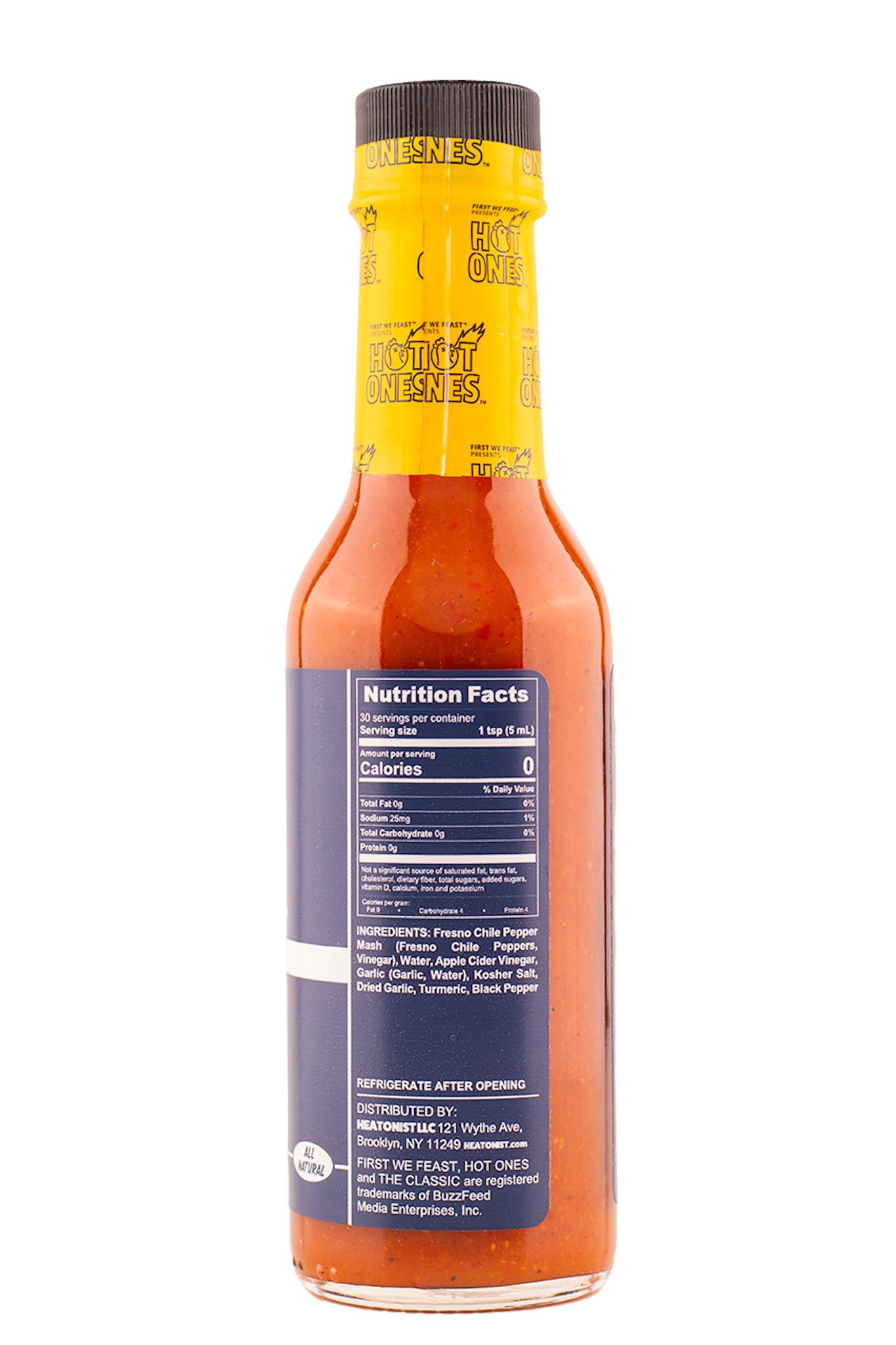 Hot Ones - The Classic Hot Sauce Garlic Fresno Edition