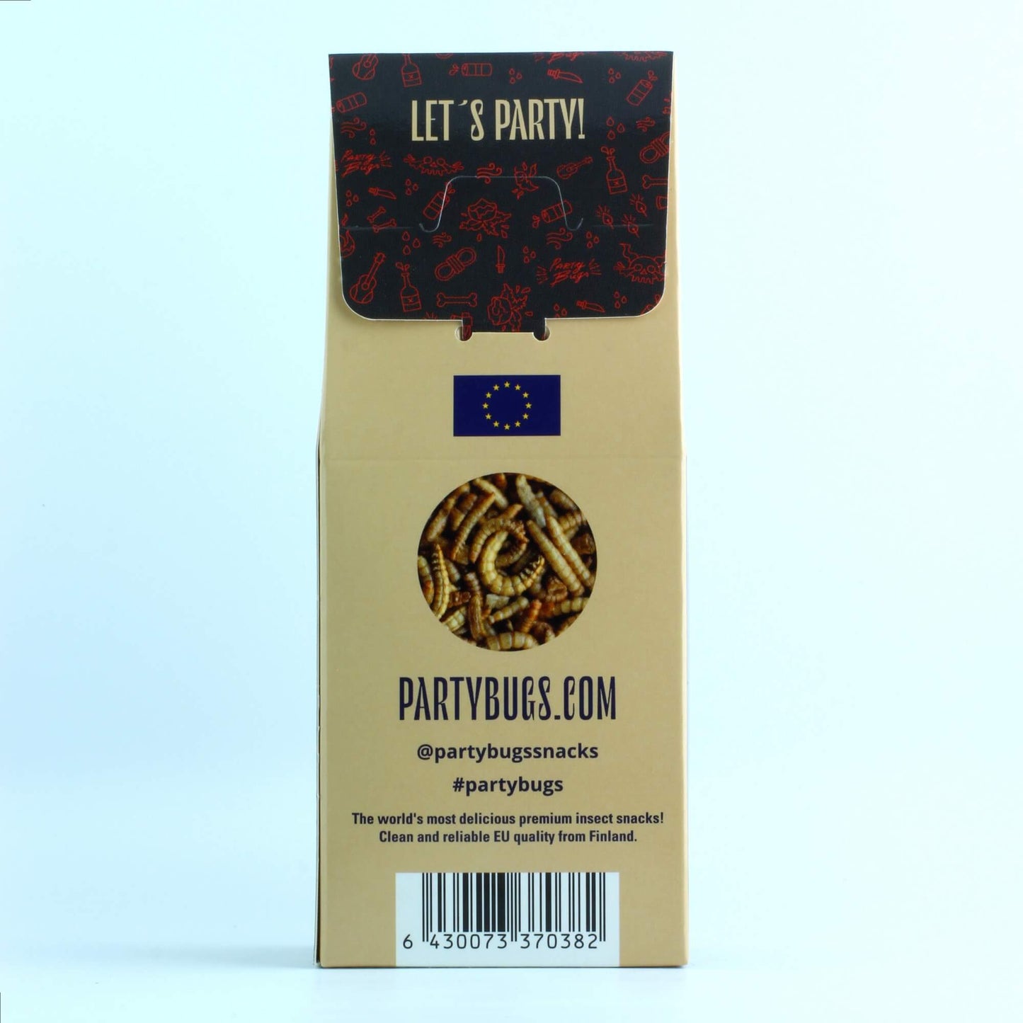 PARTY BUGS|MJÖLMASKAR (20G) — SMOKEY BBQ