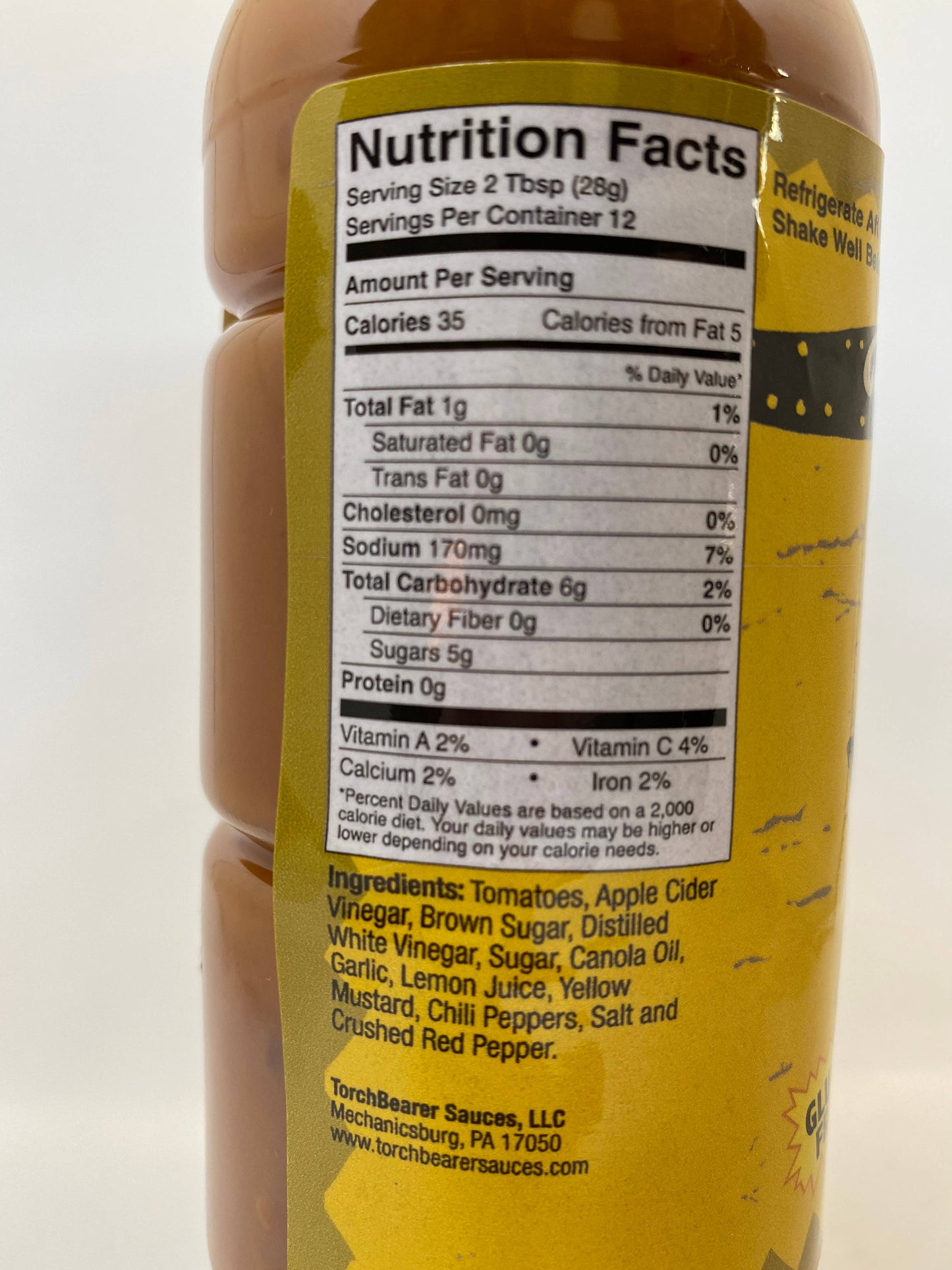 Torchbearer Sauces - Carolina-style BBQ Sauce | 340 g