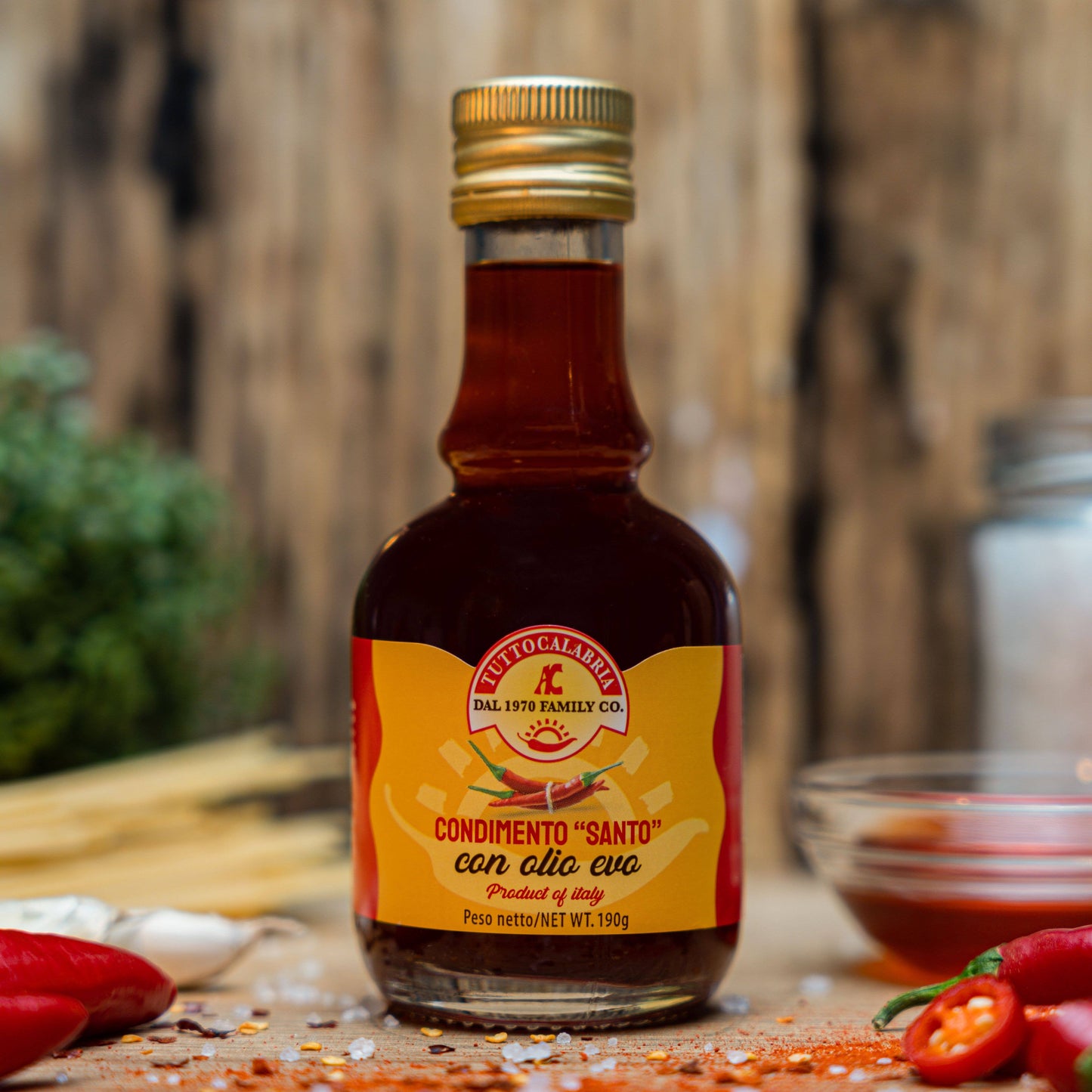 TuttoCalabria - Olivolja chili 190 g