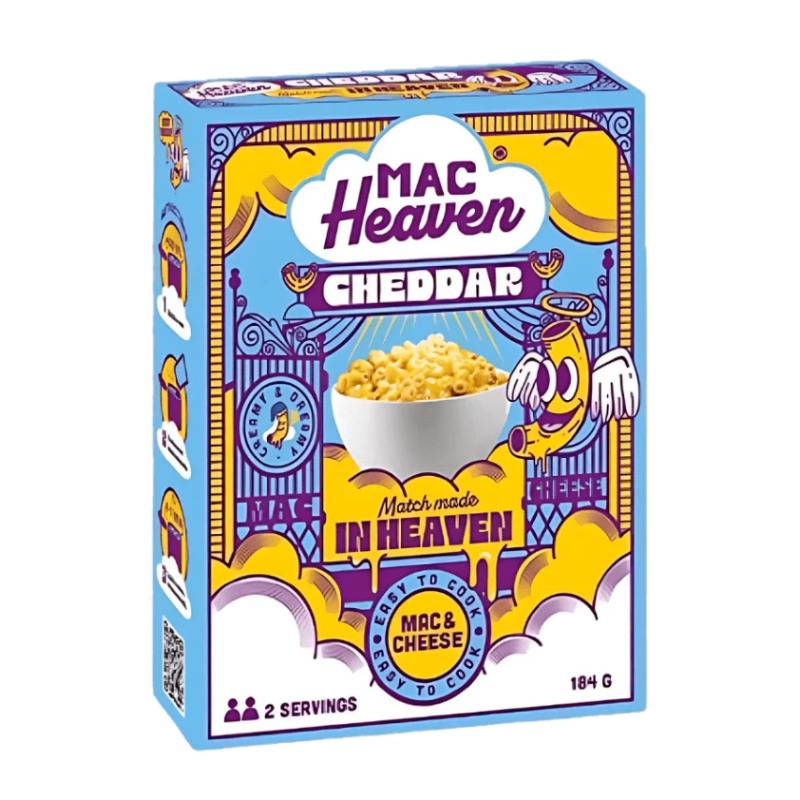 Mac Heaven - Cheddar (Mac n' Cheese) 184g
