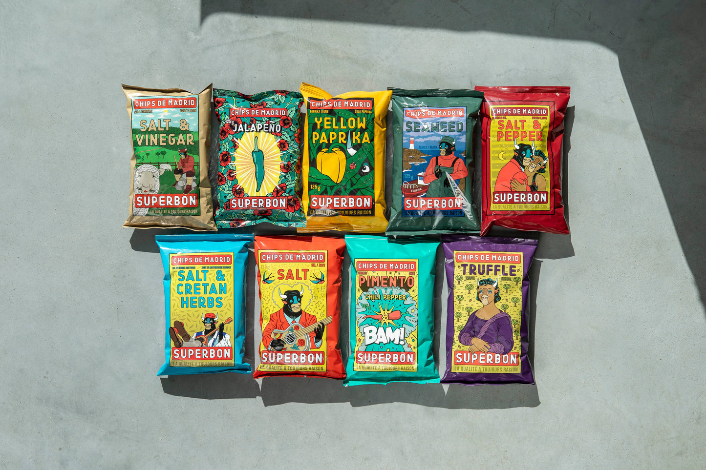 SUPERBON - Jalapeño Chips 125 g