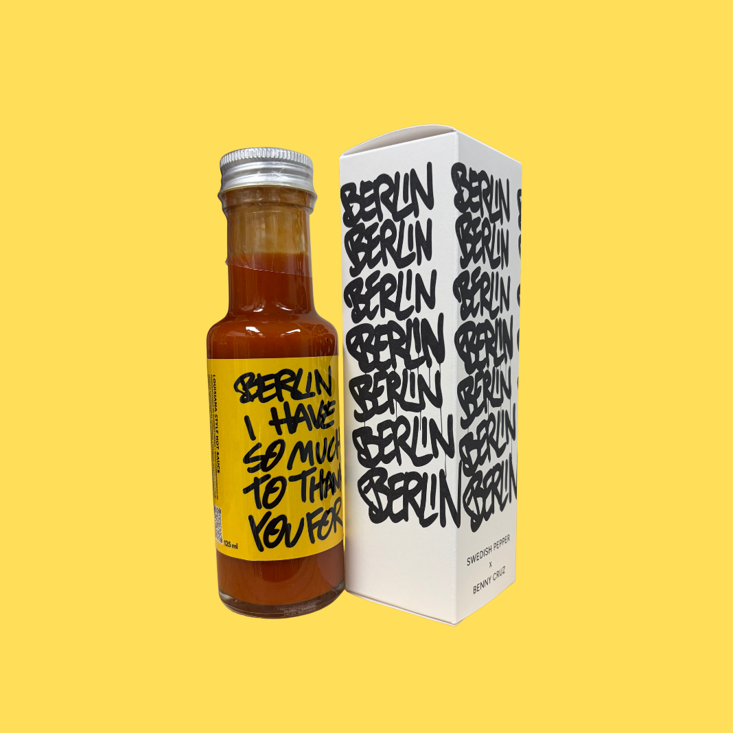 Swedish Pepper x Benny Cruz - Berlin Hot Sauce | 125 ml