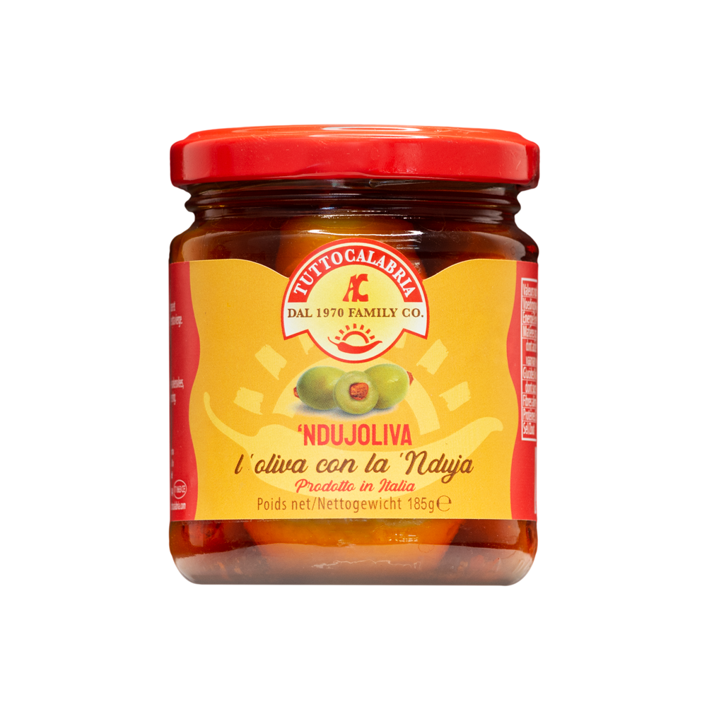 TuttoCalabria - Oliver fyllda med 'Nduja