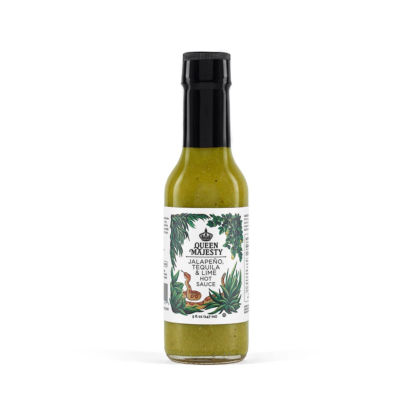 Queen Majesty Hot Sauce - Jalapeño Tequila & Lime hot sauce 147 ml
