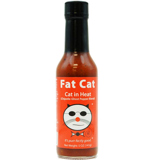 Fat Cat - Cat In Heat (Chipotle Ghost Pepper Hot Sauce)