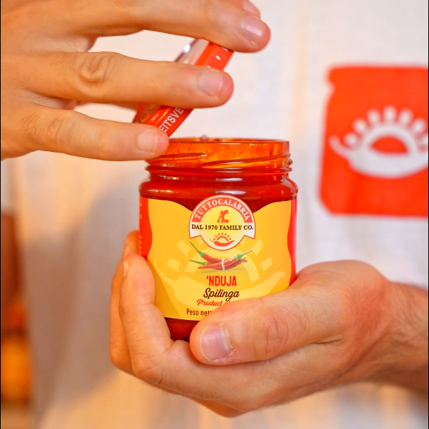 Nduja di Spilinga - Kalabrisk, kryddig, bredbar salamai