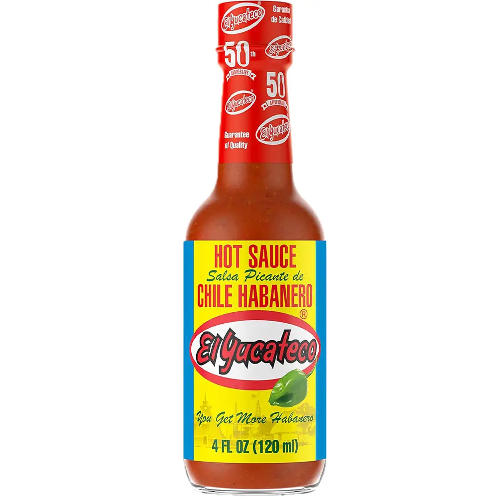 El Yucateco Röd Habanerosås 120ml