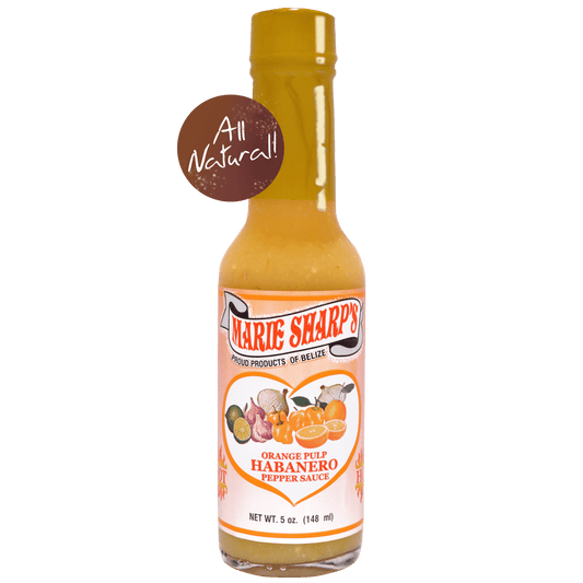 Marie Sharp's - Orange Pulp Habanero Hot Sauce 148ml