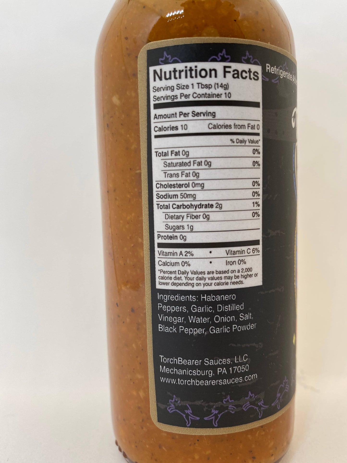 Torchbearer Sauces - Habanero Evil Hot sauce 148 ml