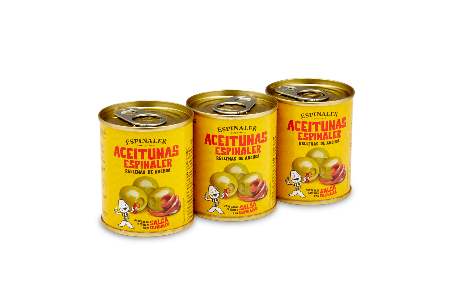 Espinaler - Oliver fyllda med ansjovis 3 x 50 g