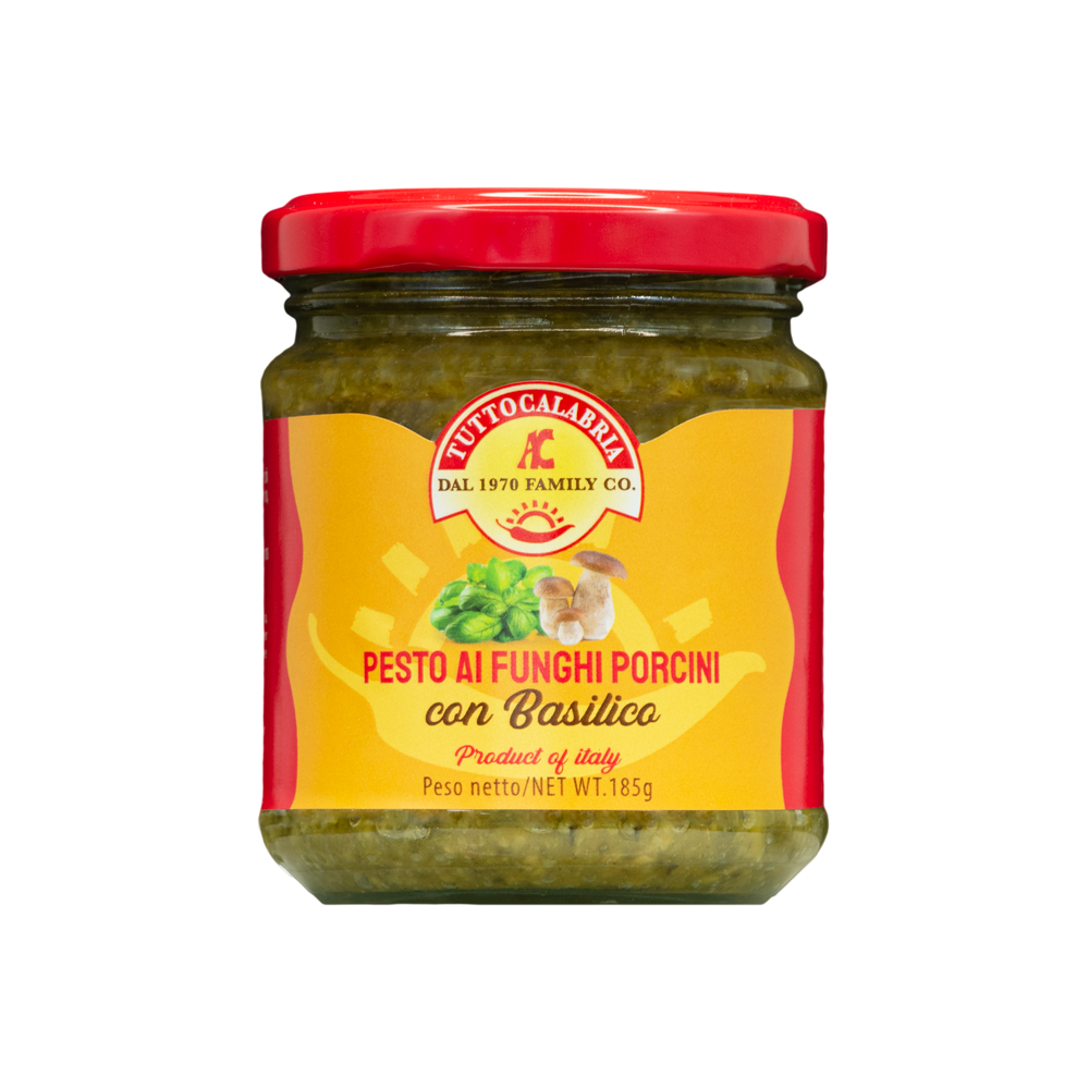 TuttoCalabria - Pesto med Karljohanssvamp samt Genoesebasilika
