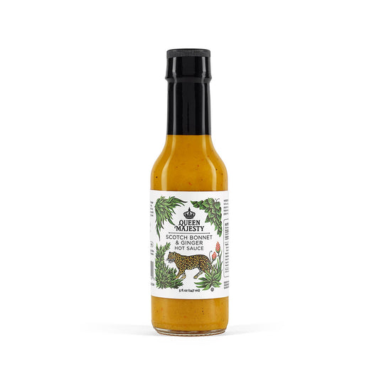 Queen Majesty Hot Sauce - Scotch Bonnet & Ginger Hot Sauce 147 m