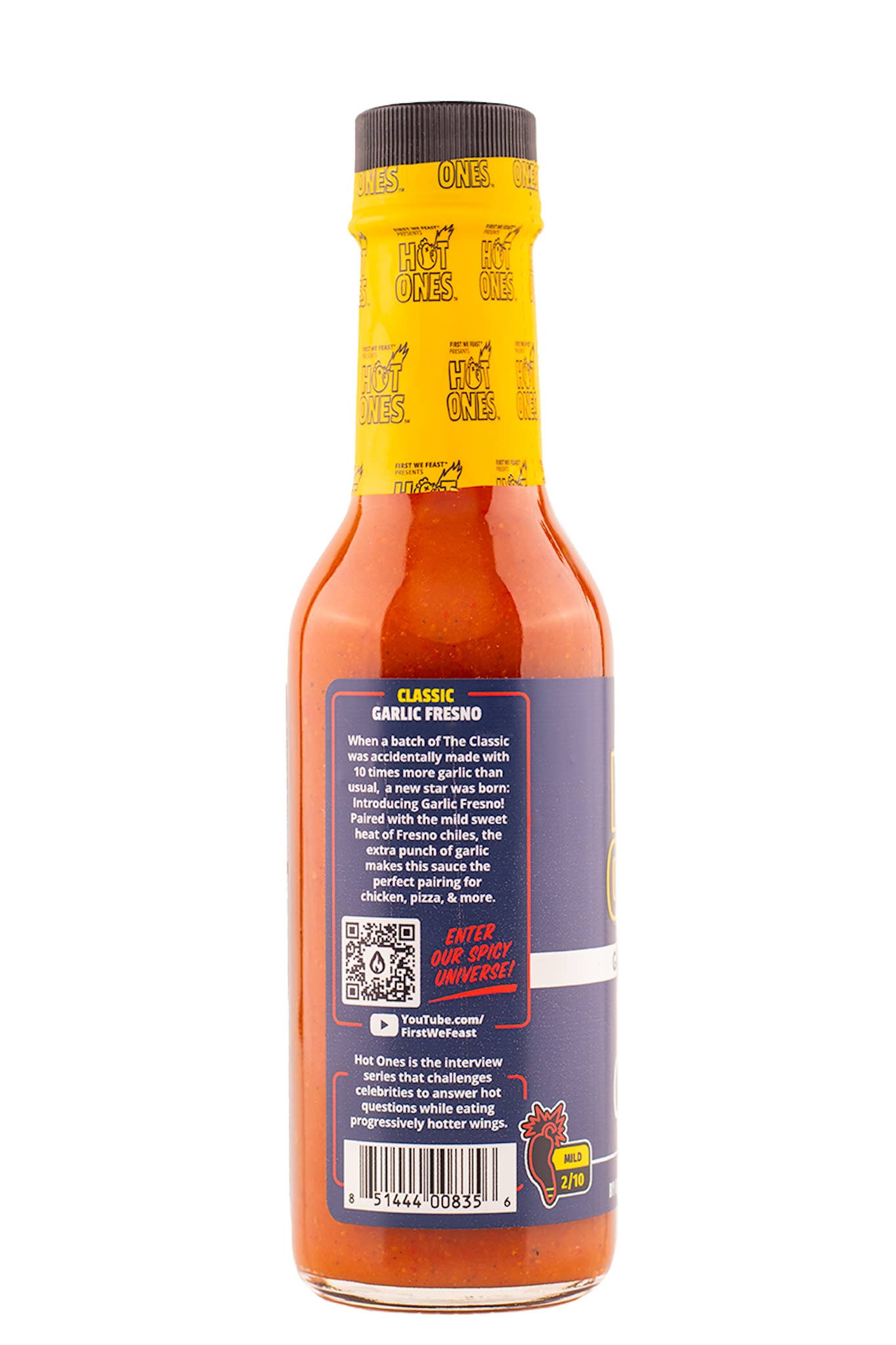 Hot Ones - The Classic Hot Sauce Garlic Fresno Edition