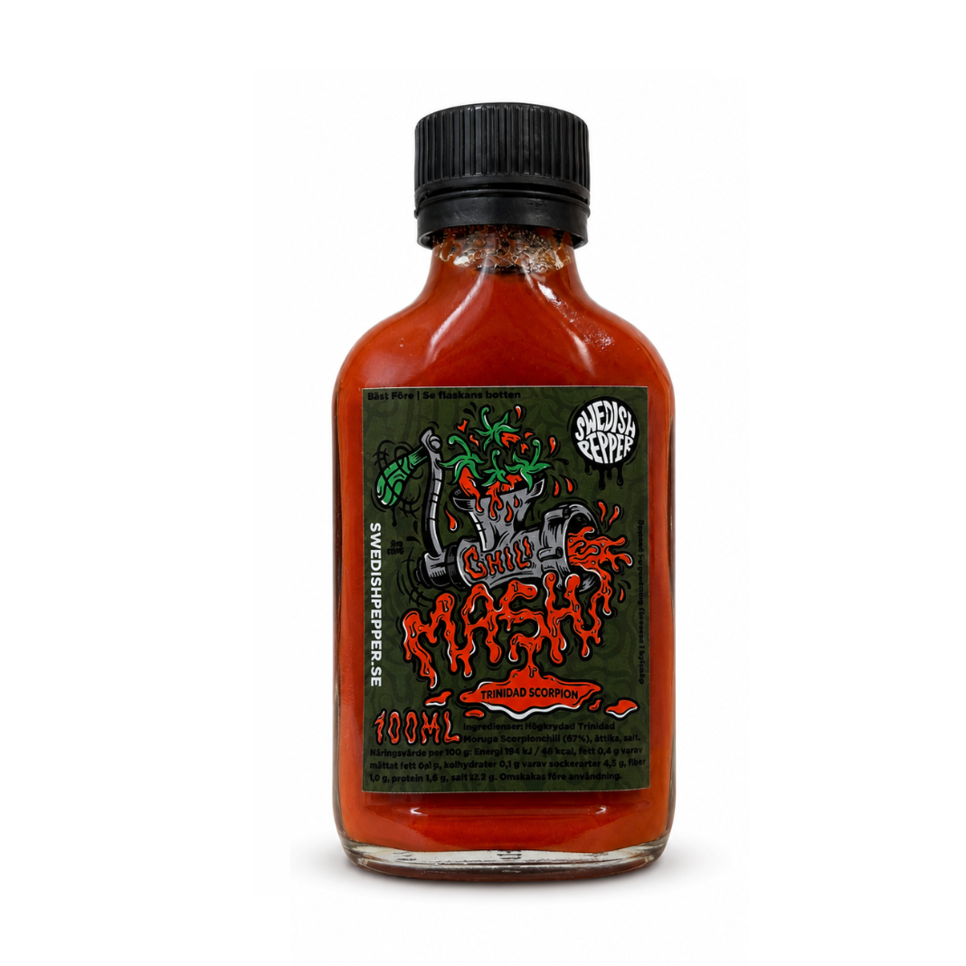 Swedish Pepper - Trinidad Moruga Scorpion Chili Mash | 100 ml