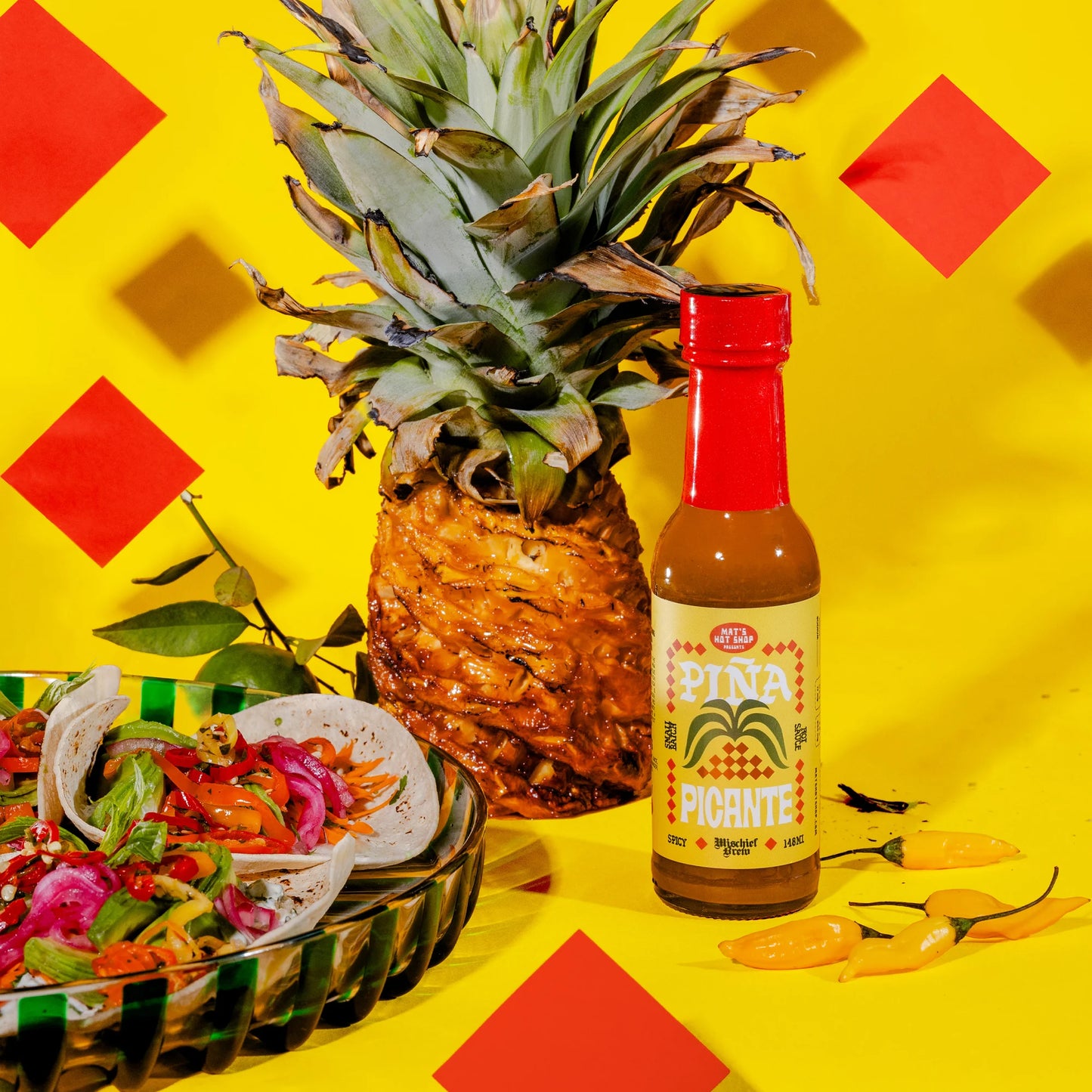 Mat's Hot Shop - Piña Picante Hot Sauce