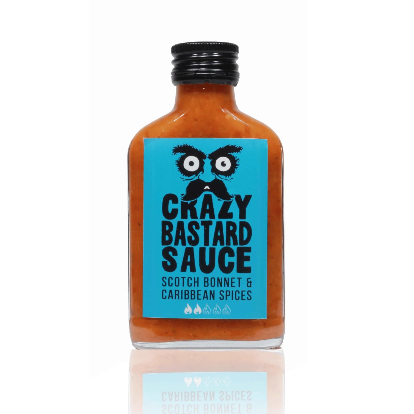 Crazy Bastard Sauce - Scotch Bonnet & Carribean Spices