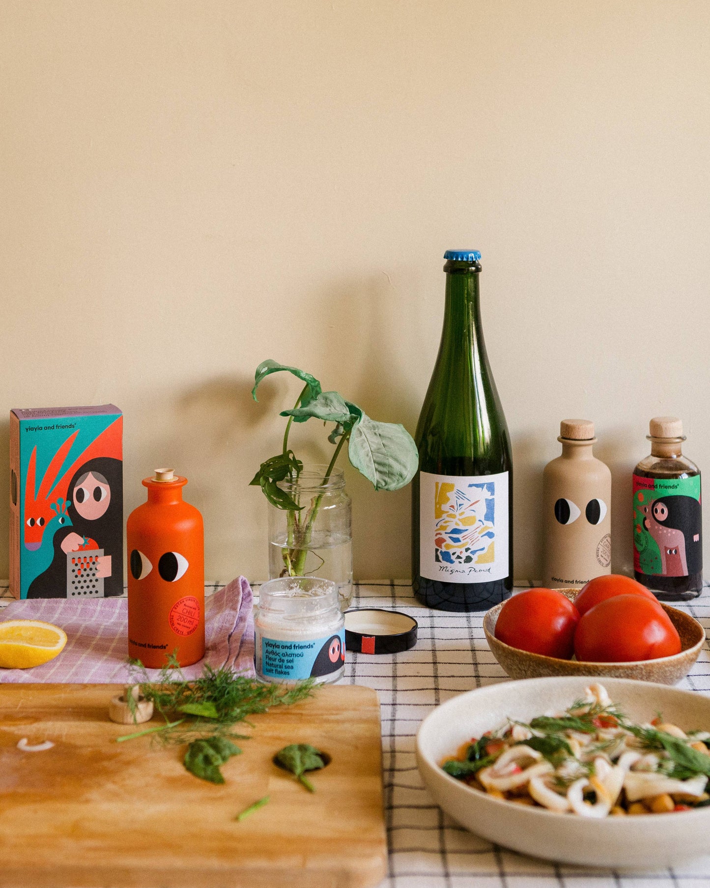 Yiayia And Friends - Olivolja med chili | 200 ml