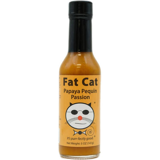 Fat Cat - Papaya Pequin Passion Hot Sauce