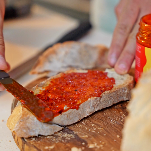 Nduja di Spilinga - Kalabrisk, kryddig, bredbar salamai
