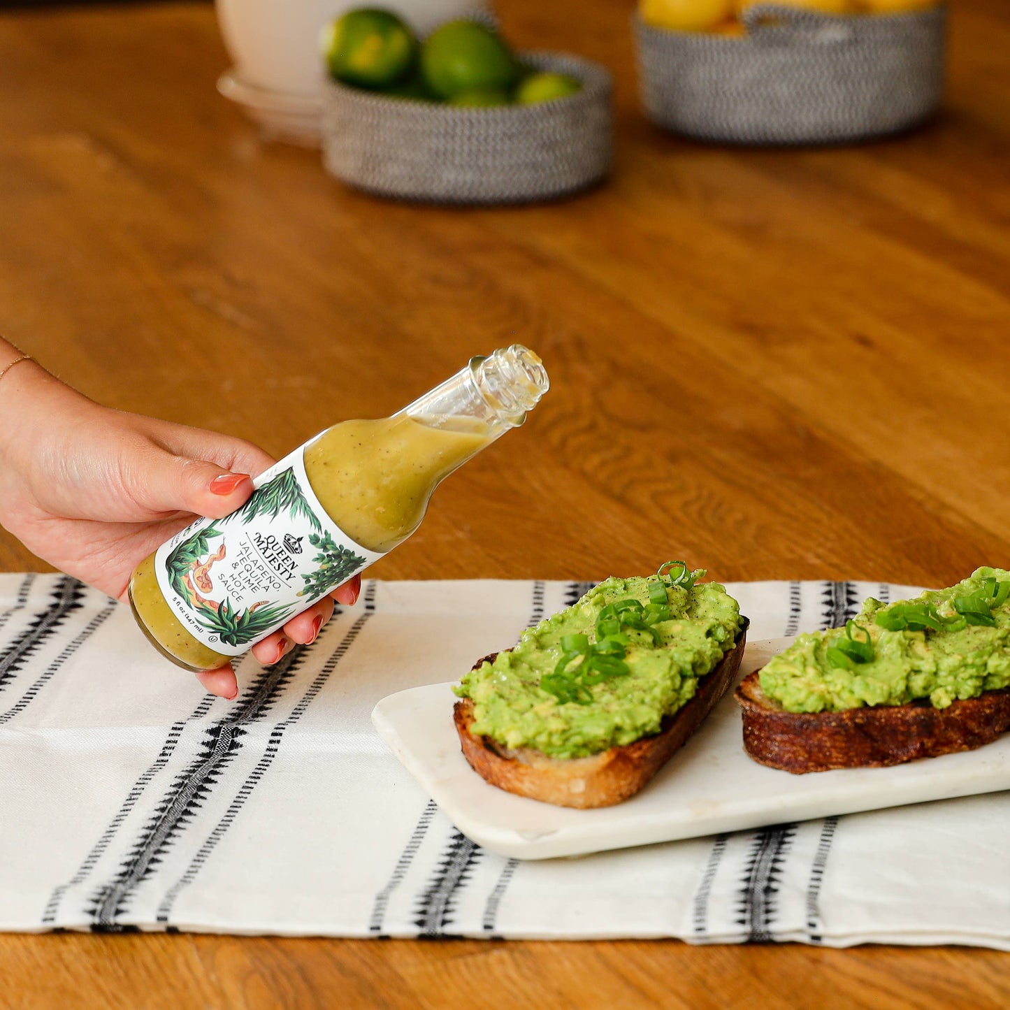 Queen Majesty Hot Sauce - Jalapeño Tequila & Lime hot sauce 147 ml