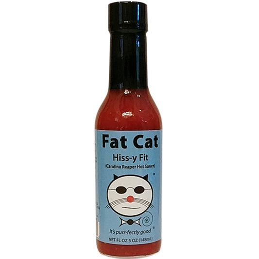 Fat Cat - Hiss-y Fit (Carolina Reaper Hot Sauce)