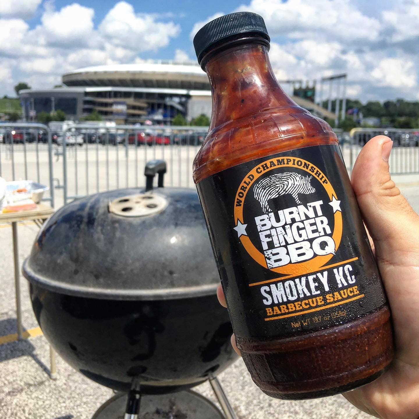 Burnt Finger BBQ - Smokey KC Barbecue Sauce 558g