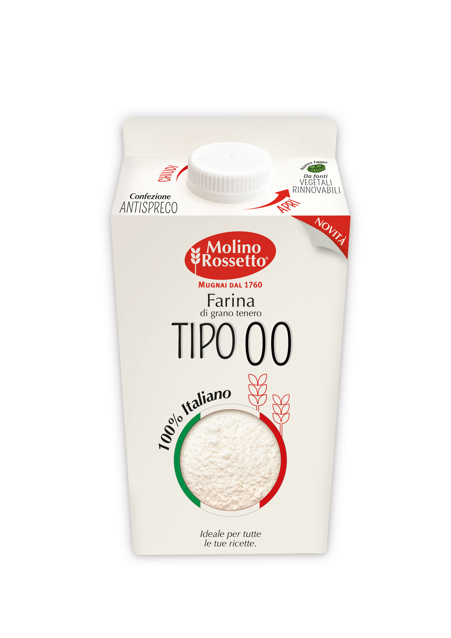 TIPO 00 - MJÖL 100% ITALIENSKT VETE - 750 G