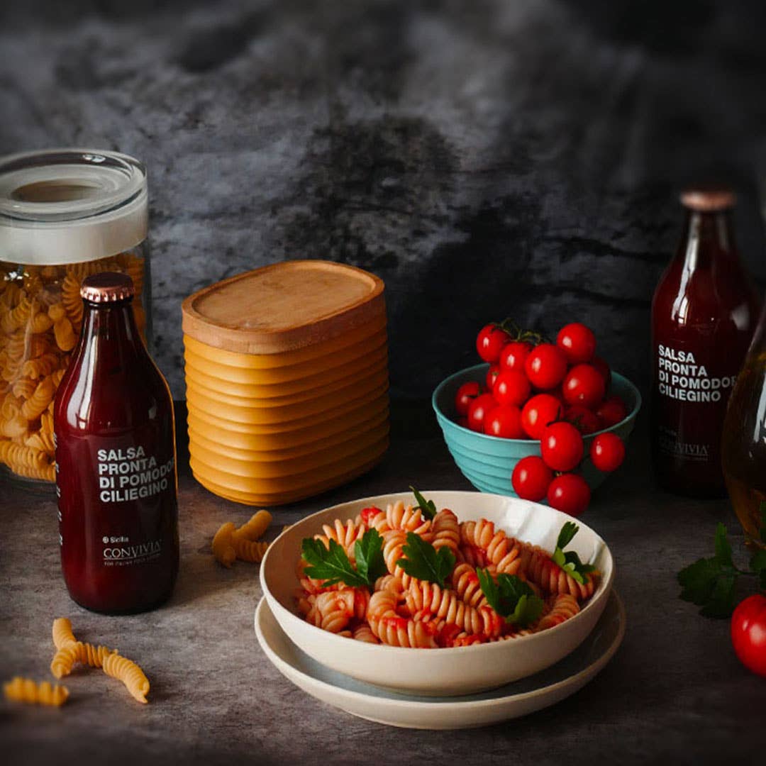 Färdig ekologisk körsbärstomatsås 330g (CONVIVIA)