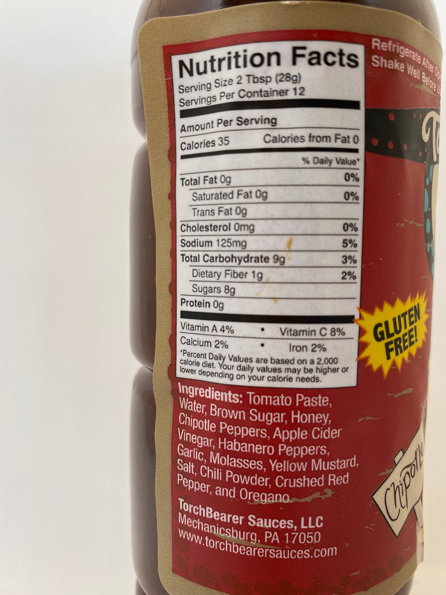 Torchbearer Sauces - Chipotle BBQ Sauce | 340 g