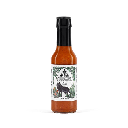 Queen Majesty - Red Habanero & Black Coffee Hot Sauce 147 ml