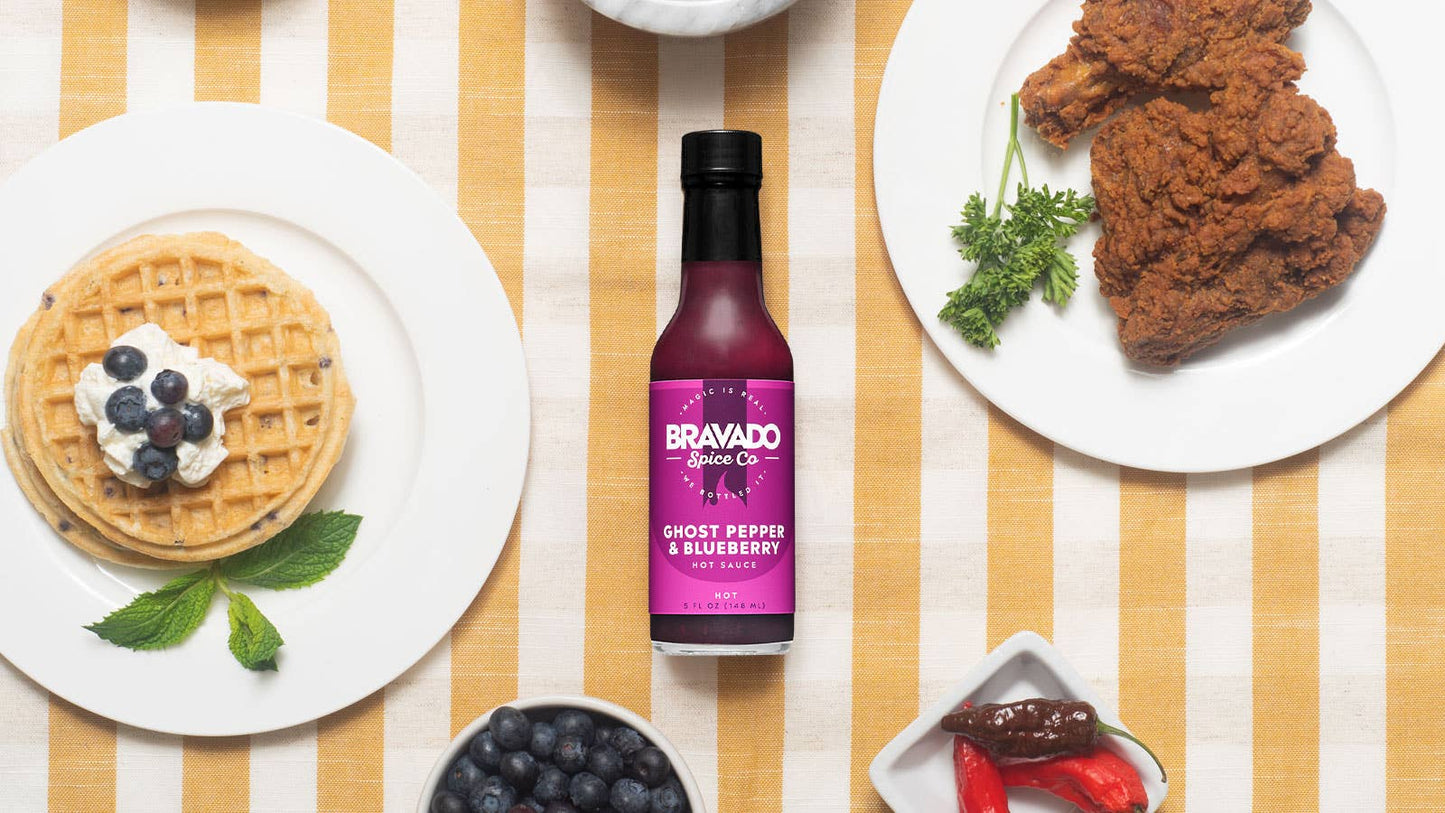 Bravado Spice Co. - Ghost Pepper & Blueberry Hot Sauce 148 ml