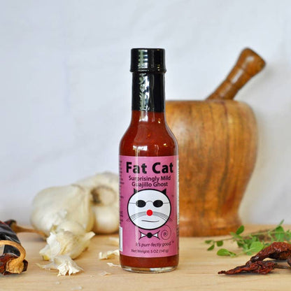 Fat Cat - Surprisingly Mild Guajillo Ghost Hot Sauce