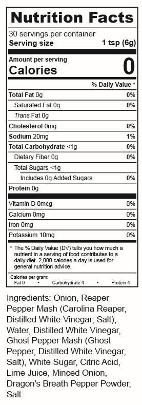 Torchbearer Sauces - Sucker Punch Hot Sauce 148 ml