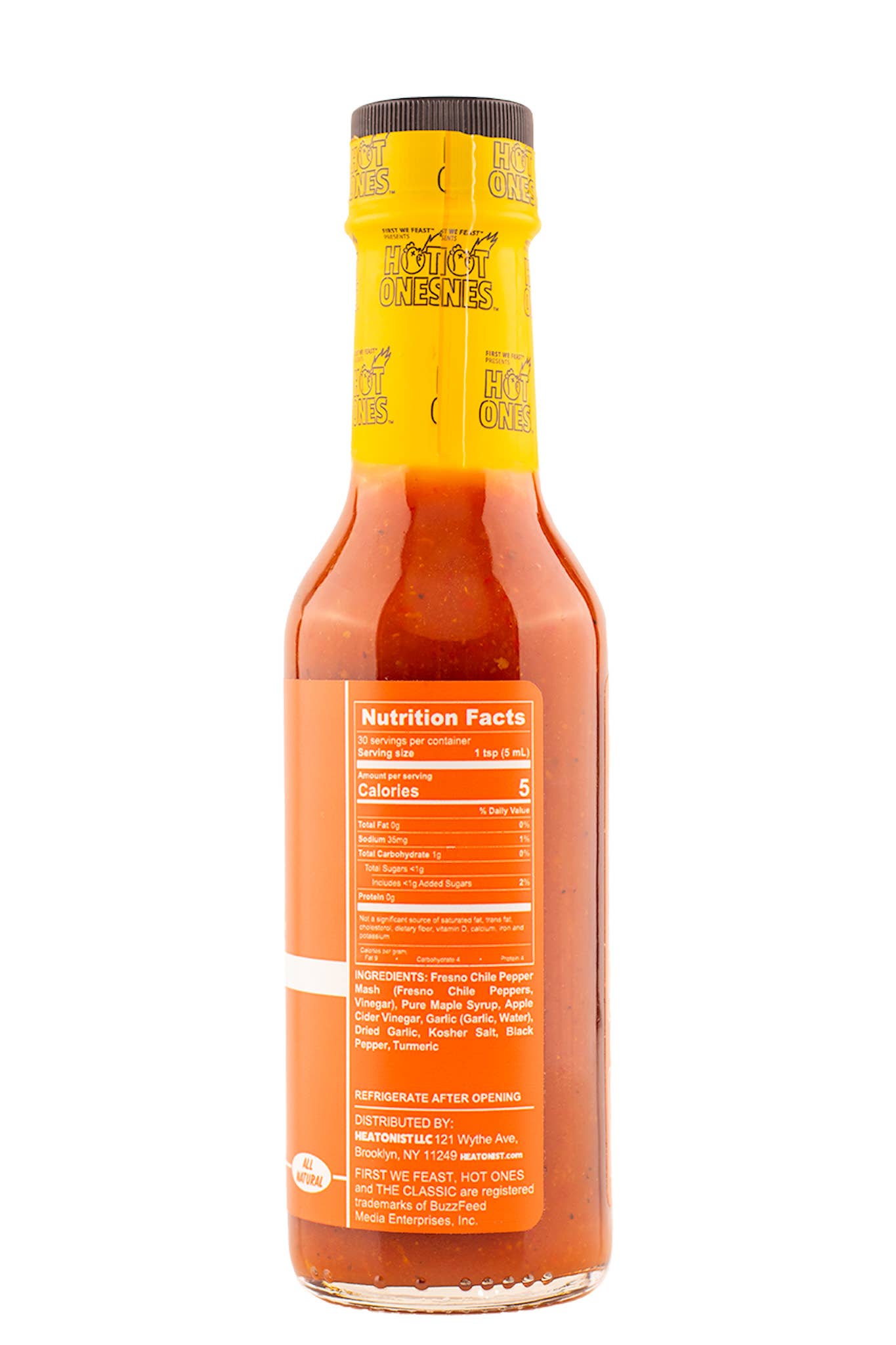 Hot Ones - The Classic - Chili Maple Hot Sauce