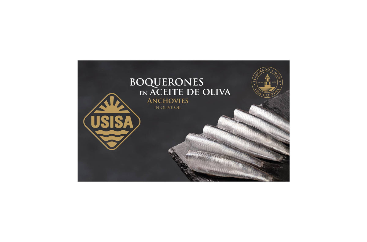 Boquerones i olivolja - USISA | 120 g