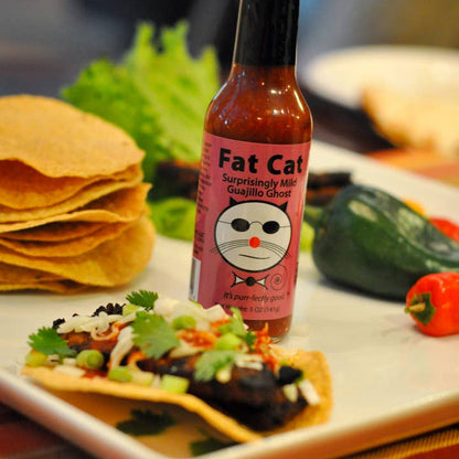 Fat Cat - Surprisingly Mild Guajillo Ghost Hot Sauce