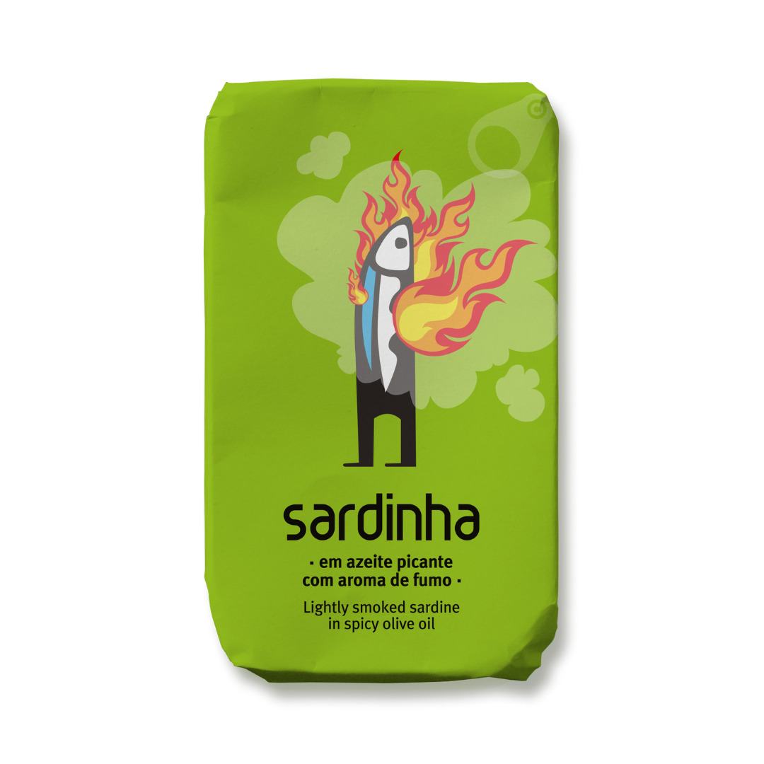 Sardinha - Sardiner i kryddig olivolja med rökarom