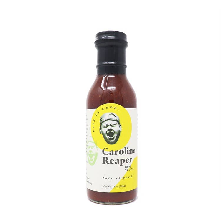 Pain is good - Carolina Reaper BBQ Sauce (Spicin Foods) 383 g