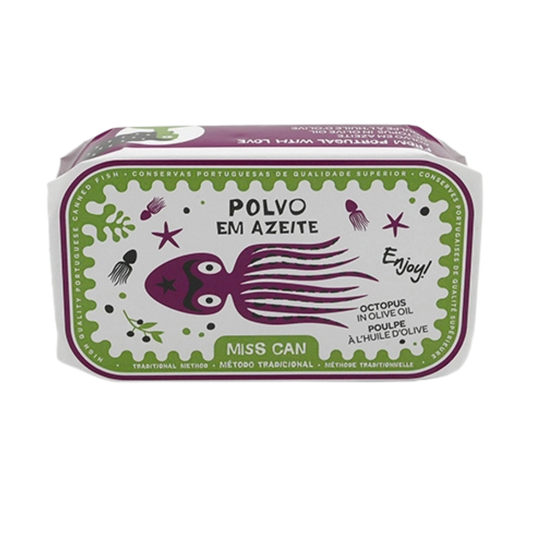 Miss Can - Bläckfisk i olivolja | 150 g