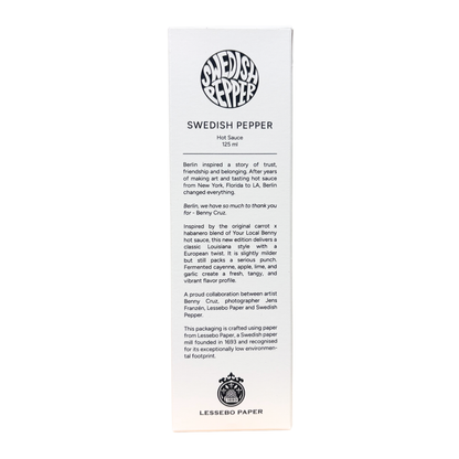 Swedish Pepper x Benny Cruz - Berlin Hot Sauce | 125 ml