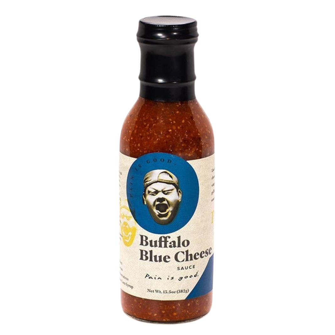 Pain is good - Buffalo Blue Cheese Screamin’ Wing Sauce (Spicin Foods) 383 g