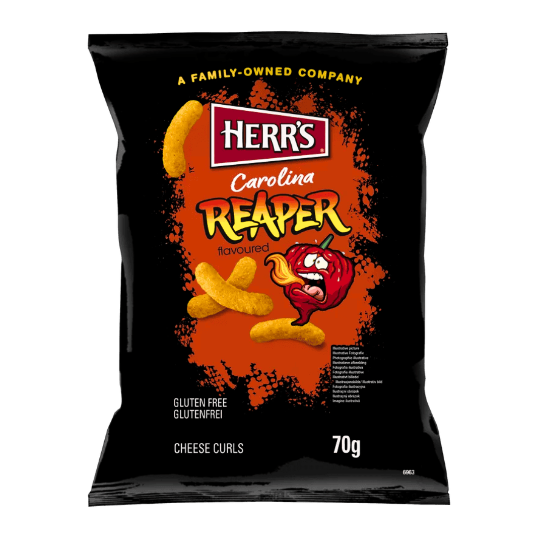 Herr's Carolina Reaper Cheese Curls | 113 g