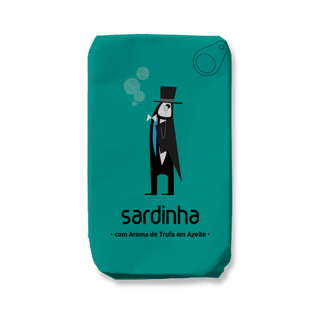 Sardinha - sardiner i olivolja med tryffelarom