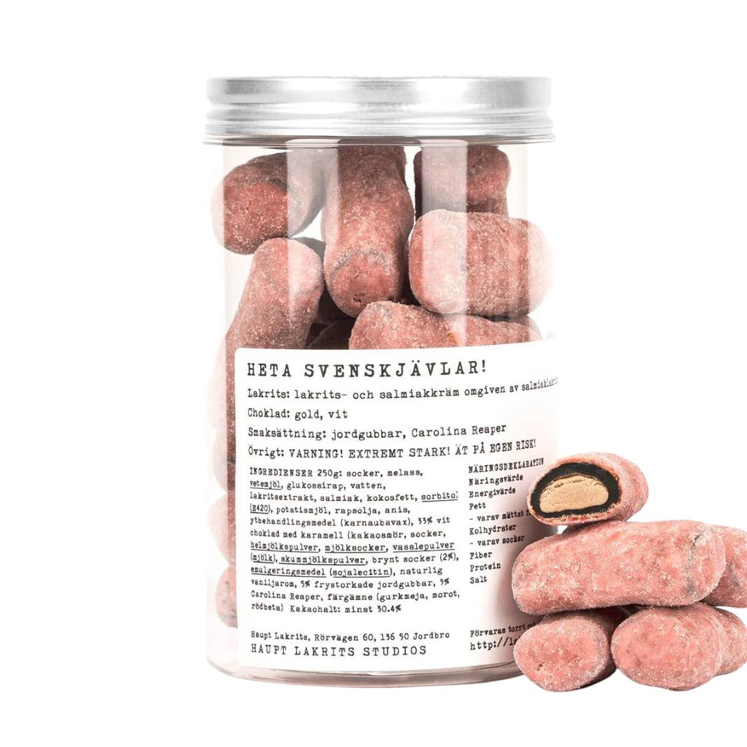 Haupt lakrits - Heta Svenskjävlar 250 g
