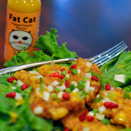 Fat Cat - Papaya Pequin Passion Hot Sauce